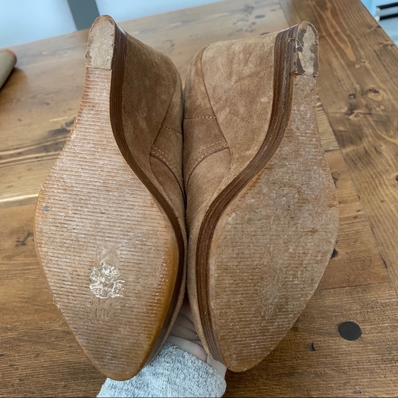 COPY - KORS Michael Kors suede wedge booties - Picture 7 of 8